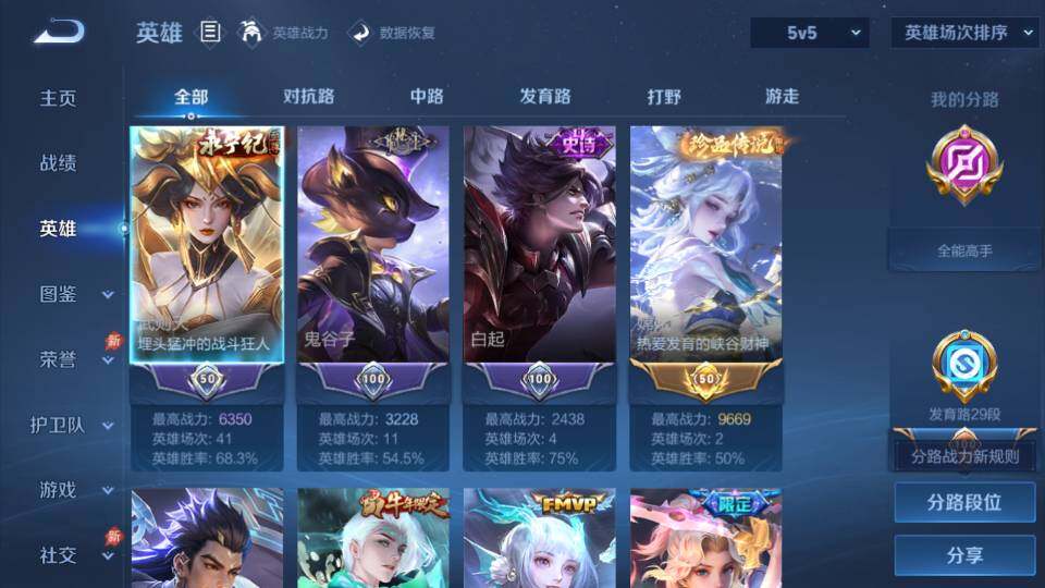 WZQM4310950王者荣耀账号详情图14 WZQM4310950王者荣耀账号详情图14