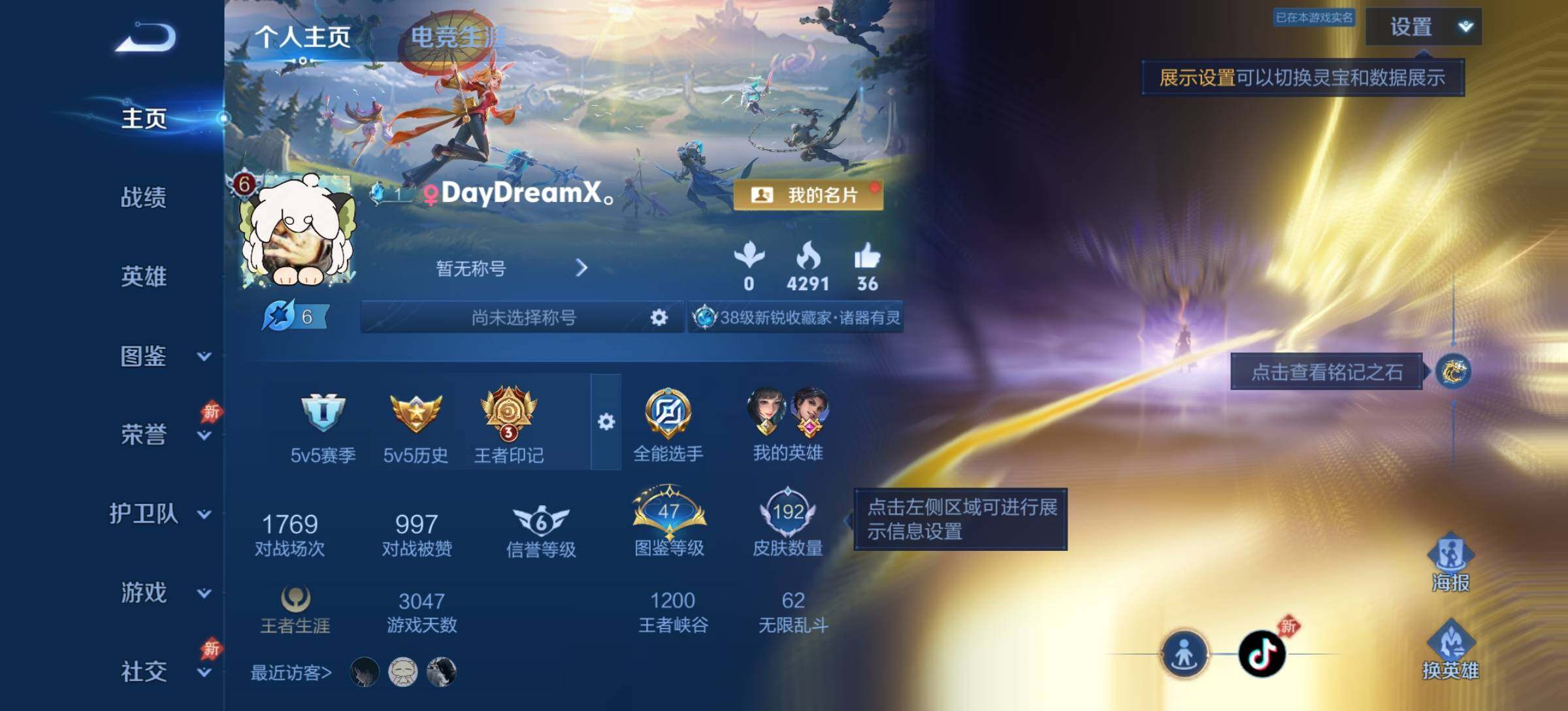 WZQM4305971王者荣耀账号详情图14