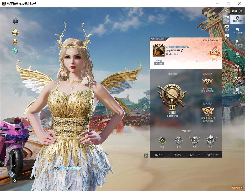 HPLE4173773和平精英账号详情图7 HPLE4173773和平精英账号详情图7