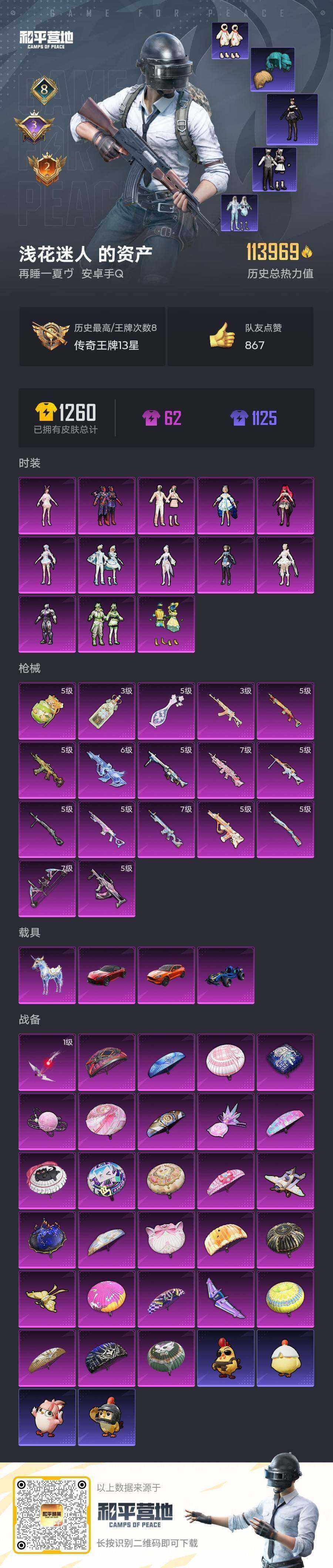 HPQM4174176和平精英账号详情图9