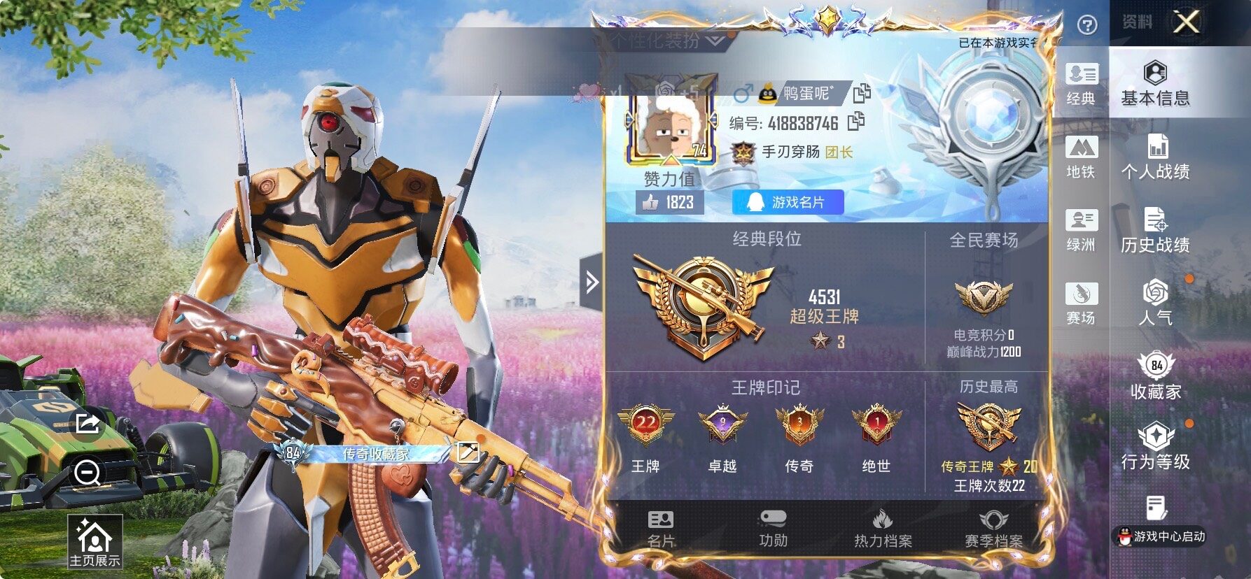 HPLX4175713和平精英账号详情图2 HPLX4175713和平精英账号详情图2