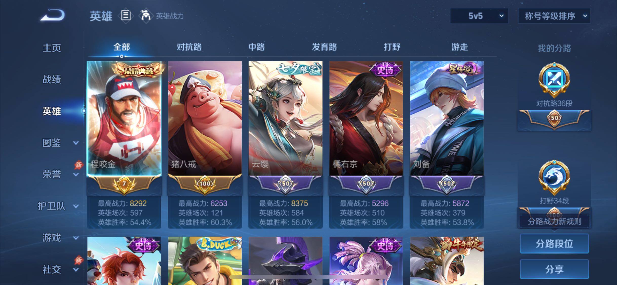 WZLX4313882王者荣耀账号详情图3