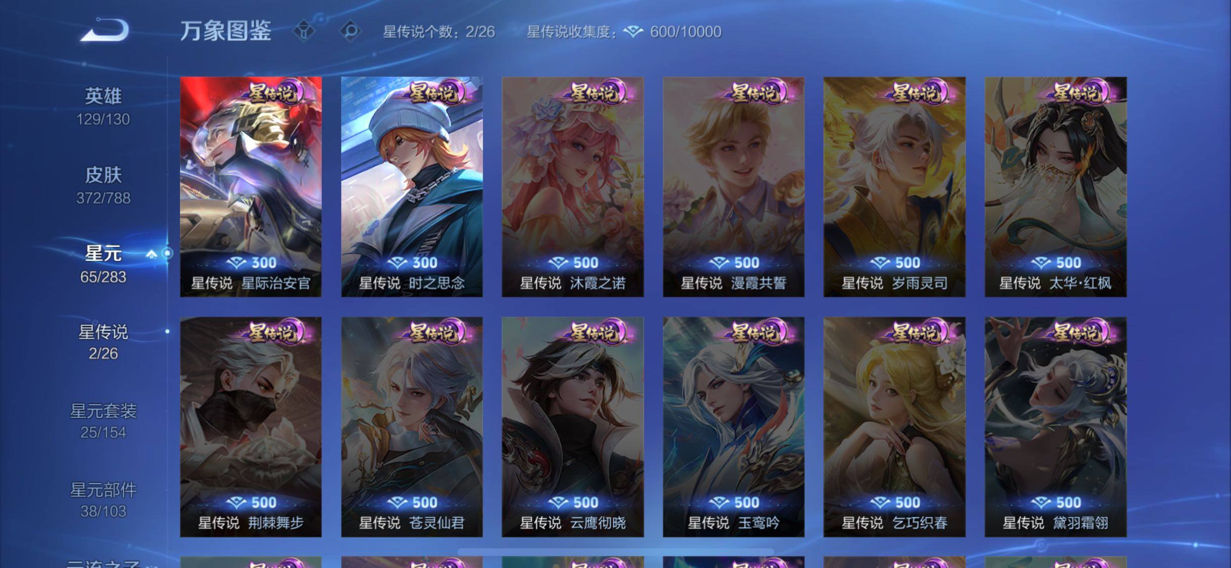 WZLX4313882王者荣耀账号详情图9