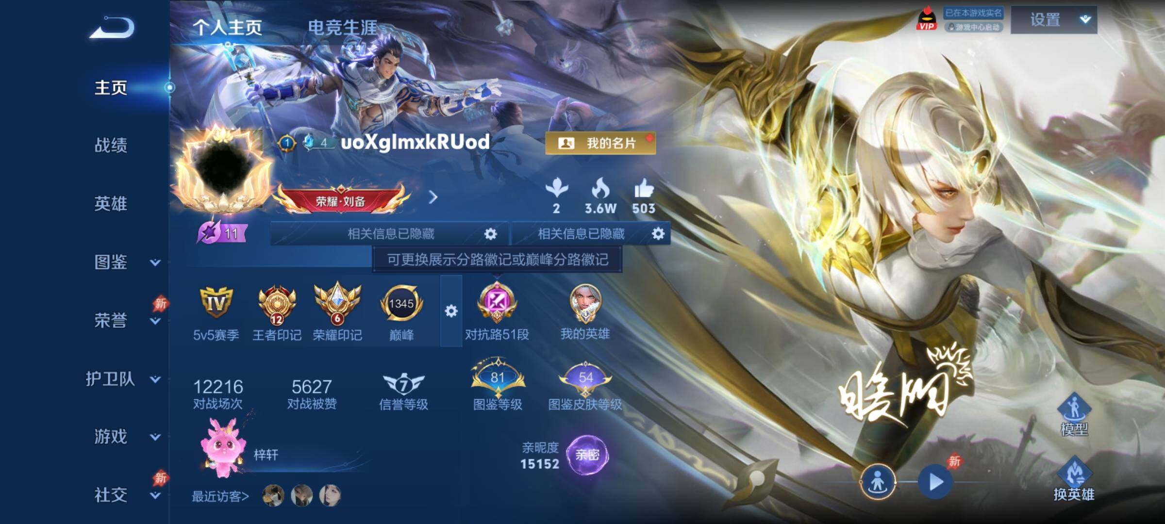 WZCMY4311549王者荣耀账号详情图2