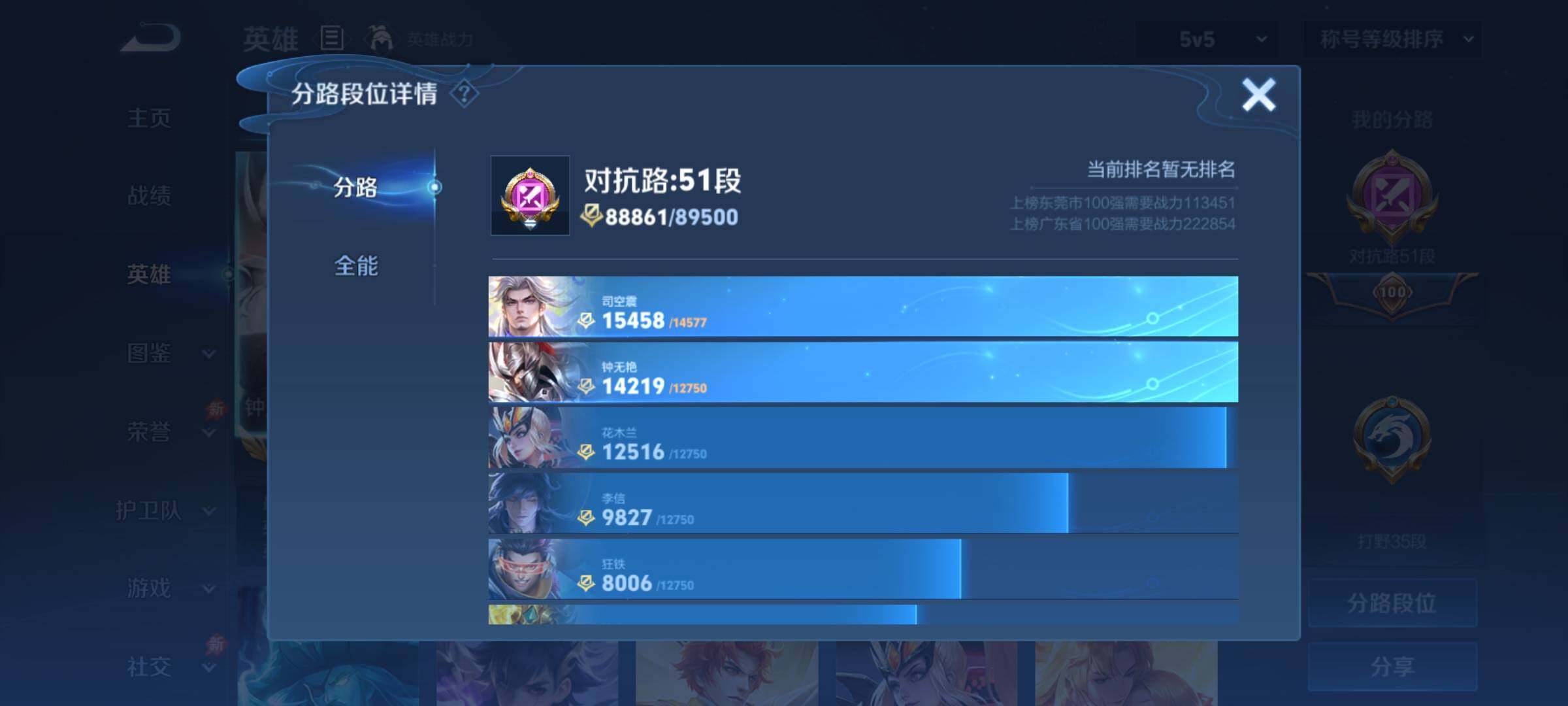 WZCMY4311549王者荣耀账号详情图5