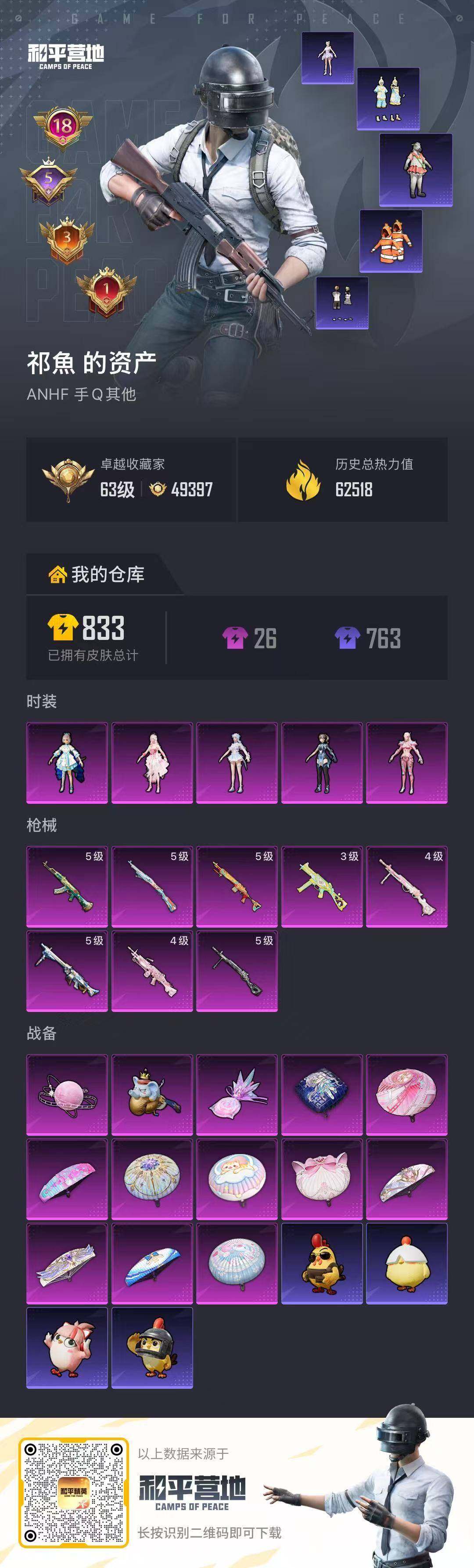 HPQM4176287和平精英账号详情图13 HPQM4176287和平精英账号详情图13