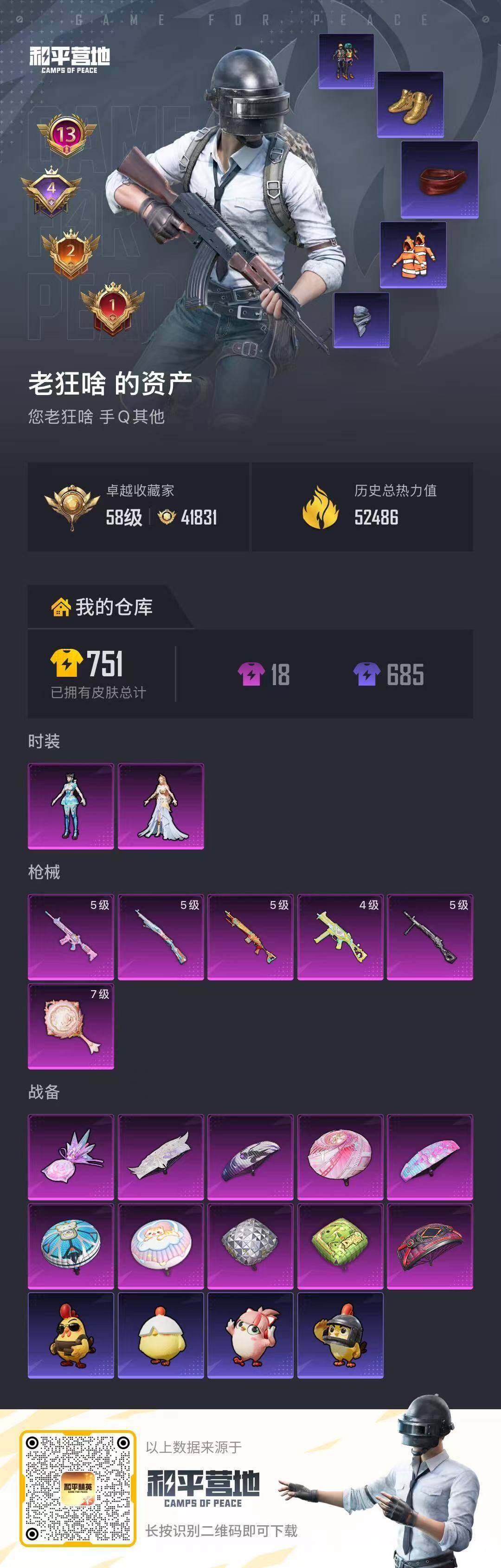 HPQM4174652和平精英账号详情图13