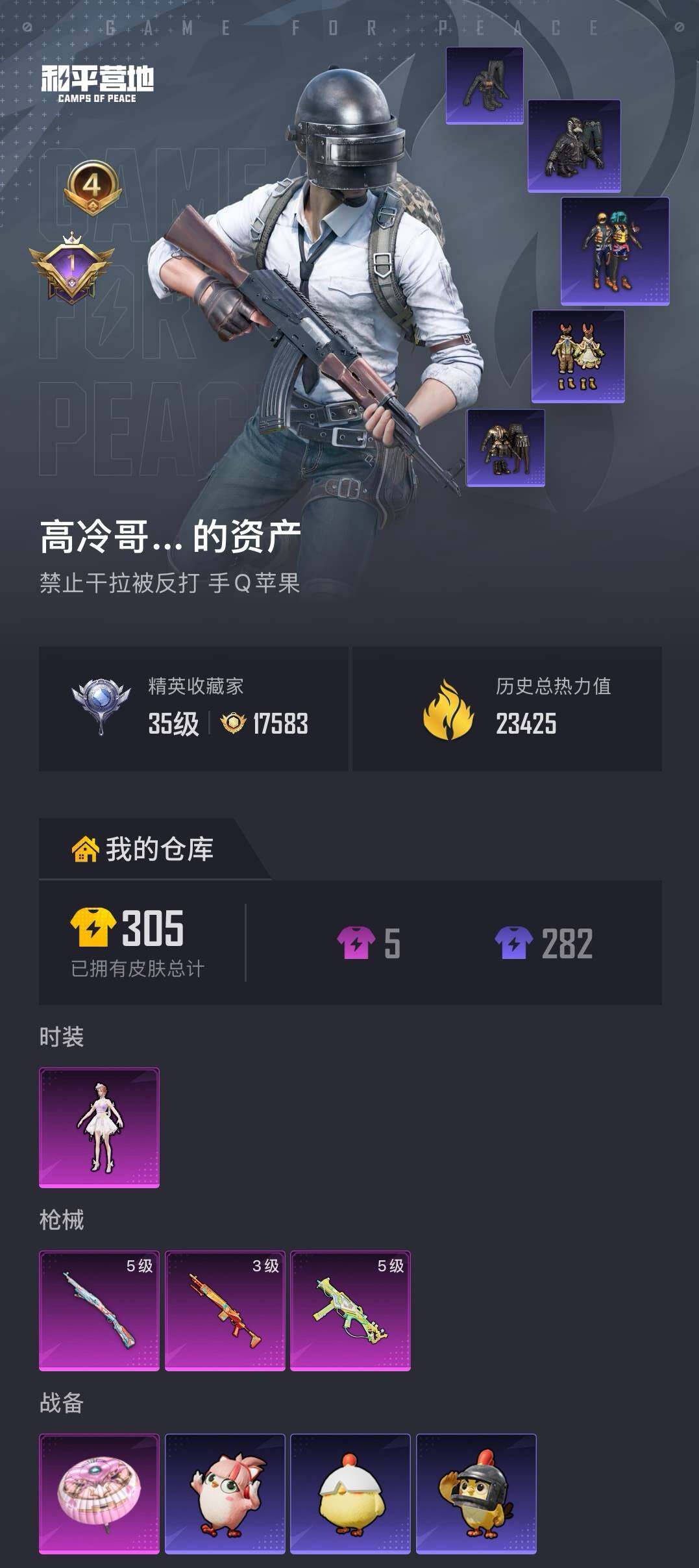 HPCMW4188142和平精英账号详情图4