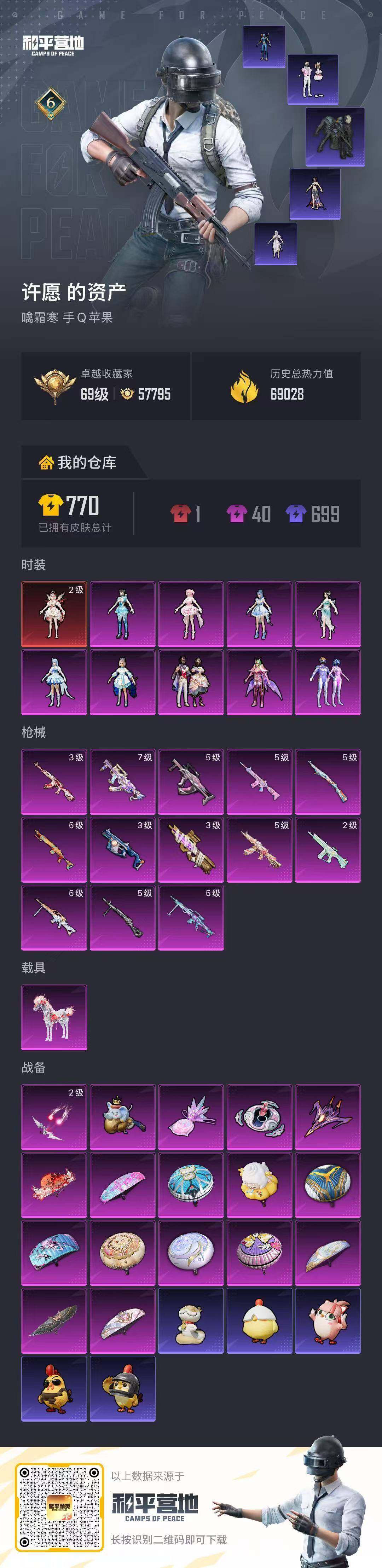 HPQM4174741和平精英账号详情图17 HPQM4174741和平精英账号详情图17