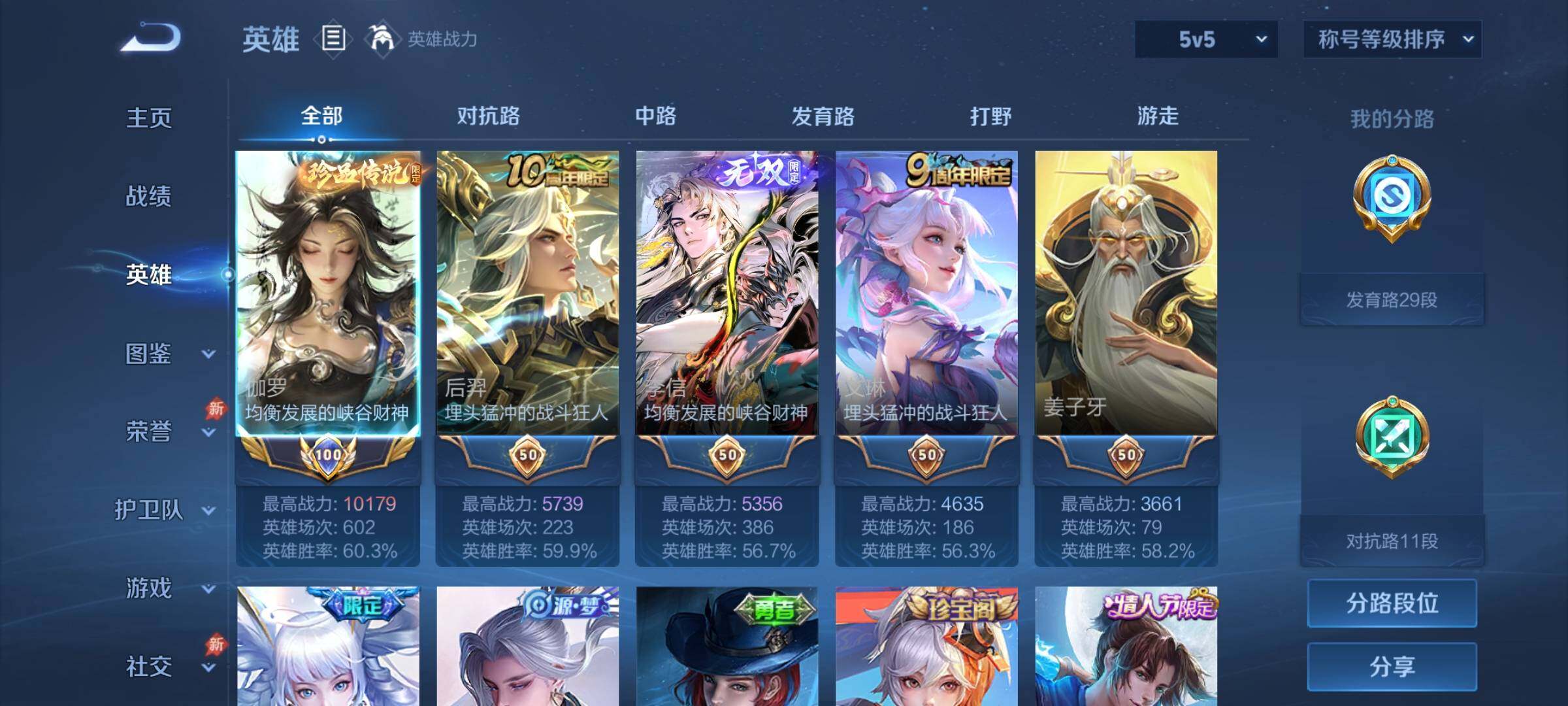 WZCMY4311607王者荣耀账号详情图3