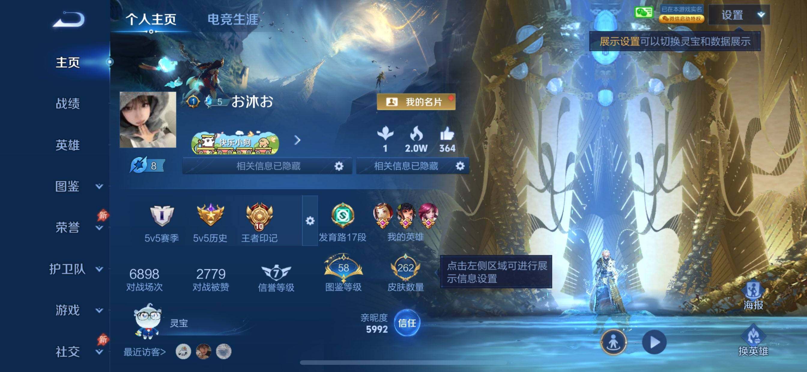 WZQM4309755王者荣耀账号详情图11 WZQM4309755王者荣耀账号详情图11