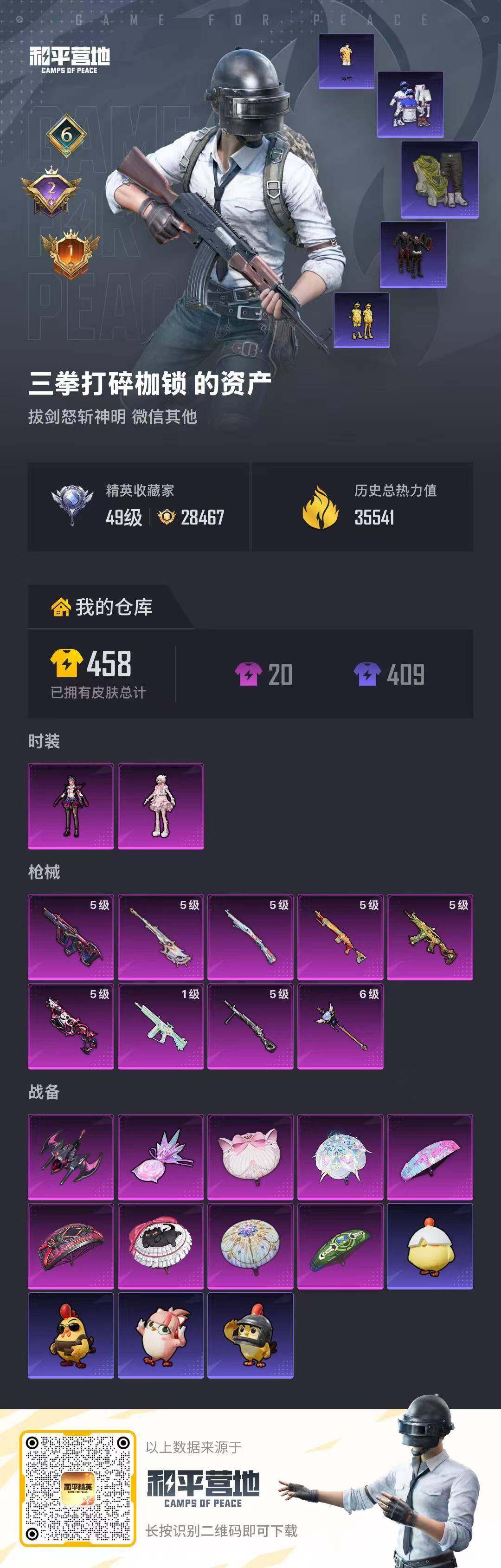 HPQM4176221和平精英账号详情图12 HPQM4176221和平精英账号详情图12