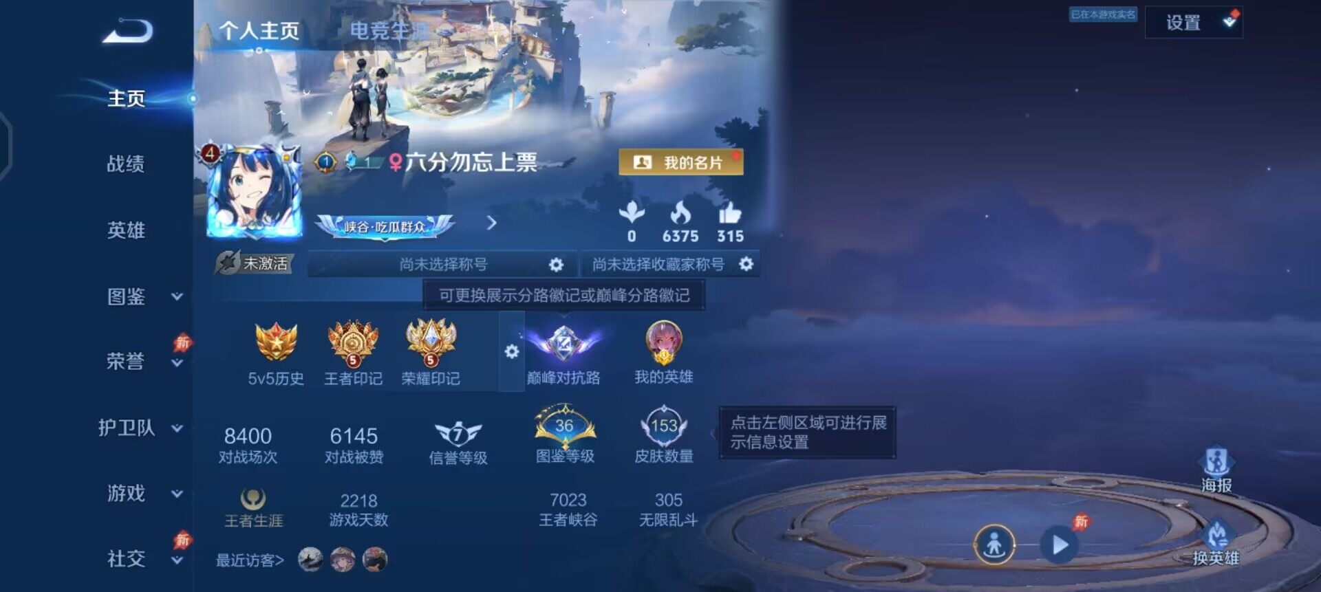 WZLX4316018王者荣耀账号详情图2