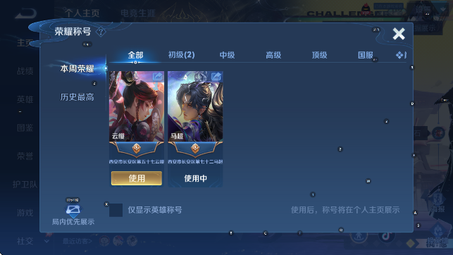 WZLX4309065王者荣耀账号详情图13 WZLX4309065王者荣耀账号详情图13