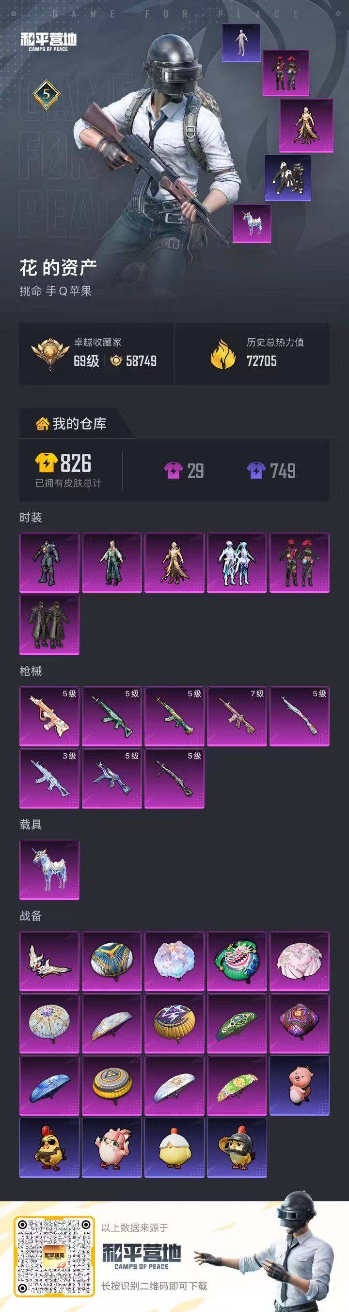 HPLX4175793和平精英账号详情图6 HPLX4175793和平精英账号详情图6