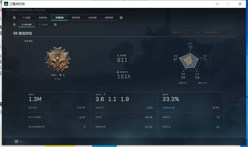 SJZEY498835三角洲行动账号详情图7