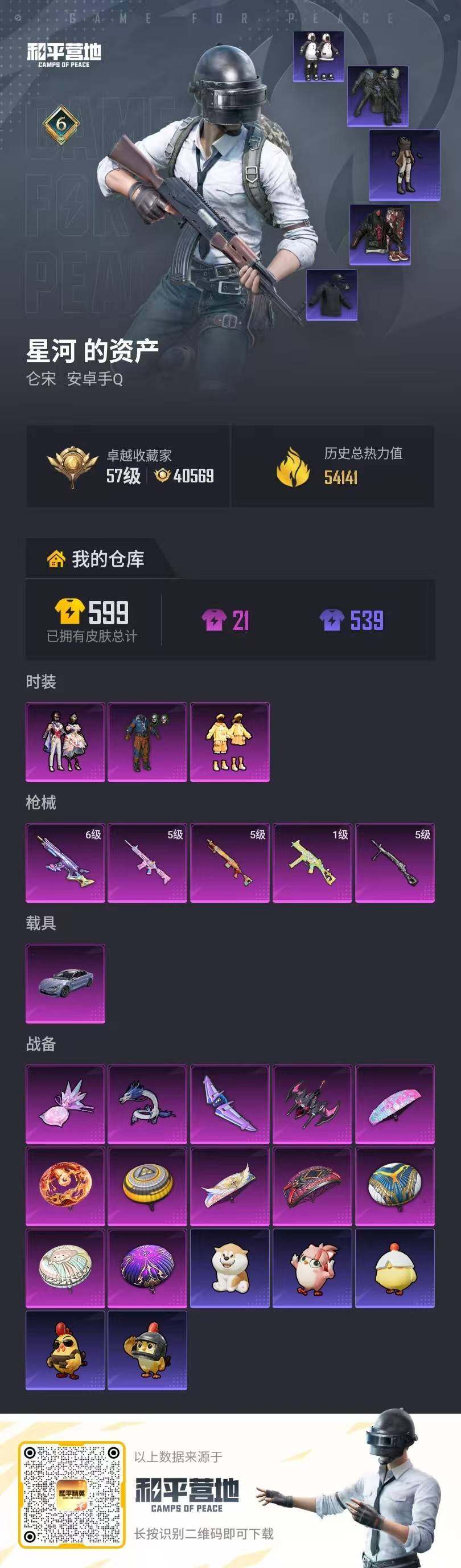 HPQM4175865和平精英账号详情图6