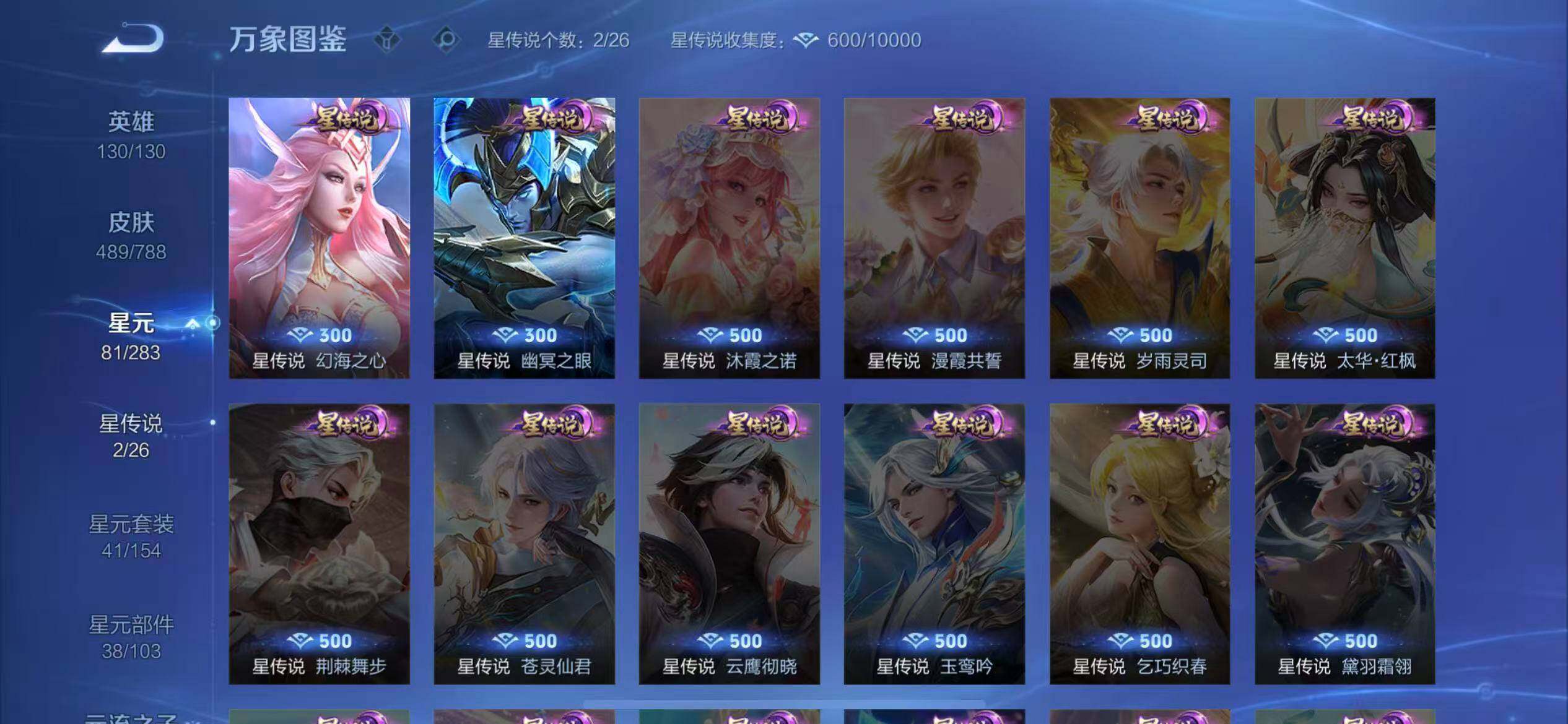 WZQM4310633王者荣耀账号详情图6 WZQM4310633王者荣耀账号详情图6