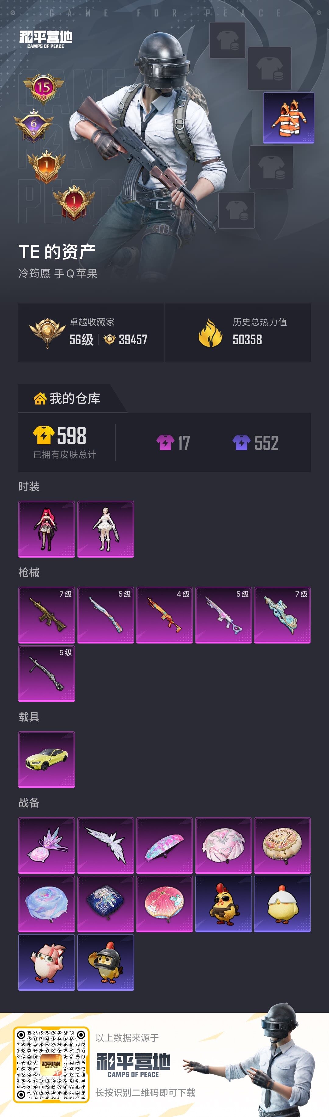 HPLX4176374和平精英账号详情图5