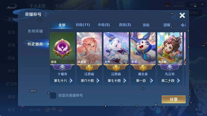 WZLX4310352王者荣耀账号详情图10