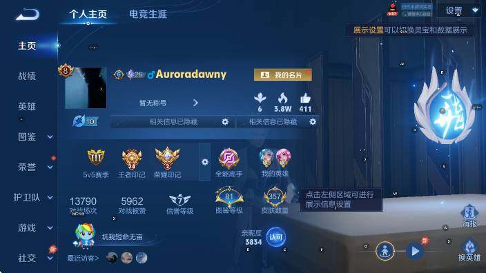 WZLX4310380王者荣耀账号详情图11