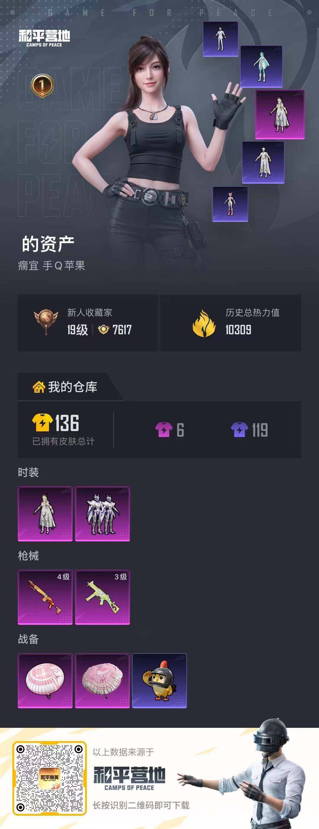 HPLX4178880和平精英账号详情图5