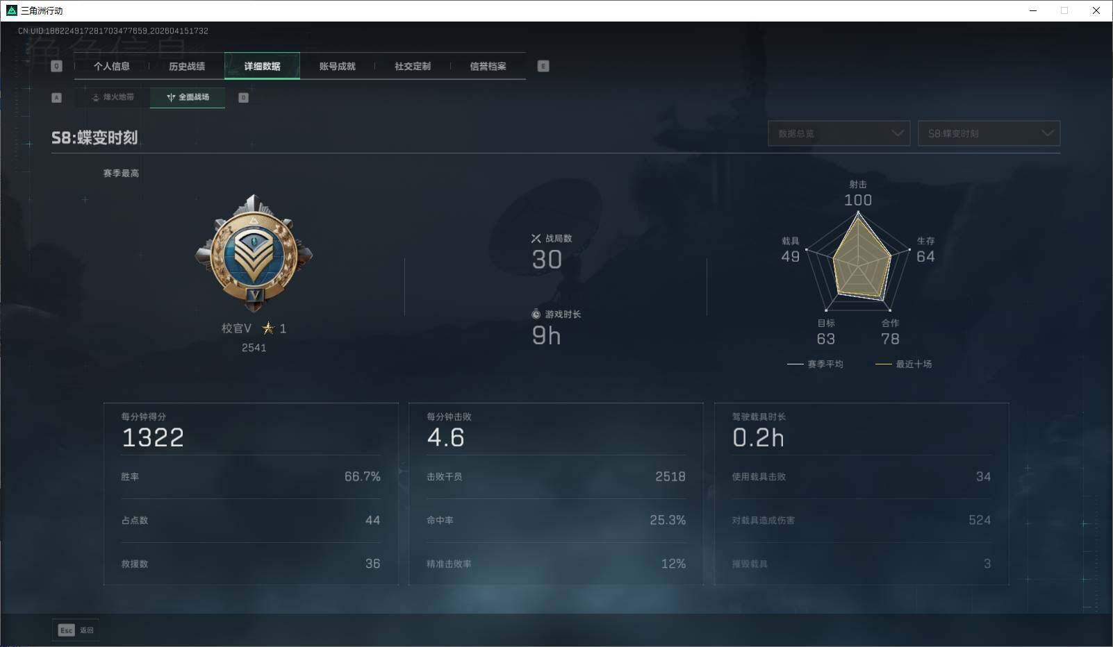 SJZEY499672三角洲行动账号详情图6 SJZEY499672三角洲行动账号详情图6