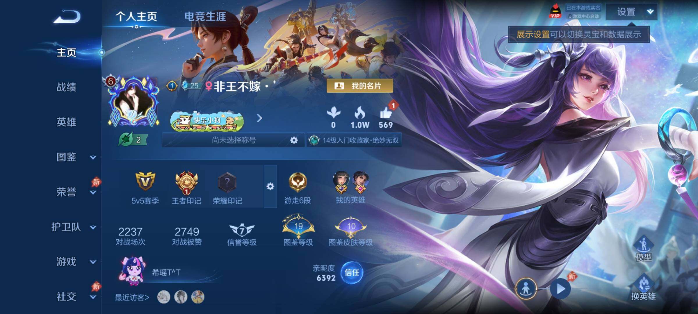 WZCMY4316081王者荣耀账号详情图2