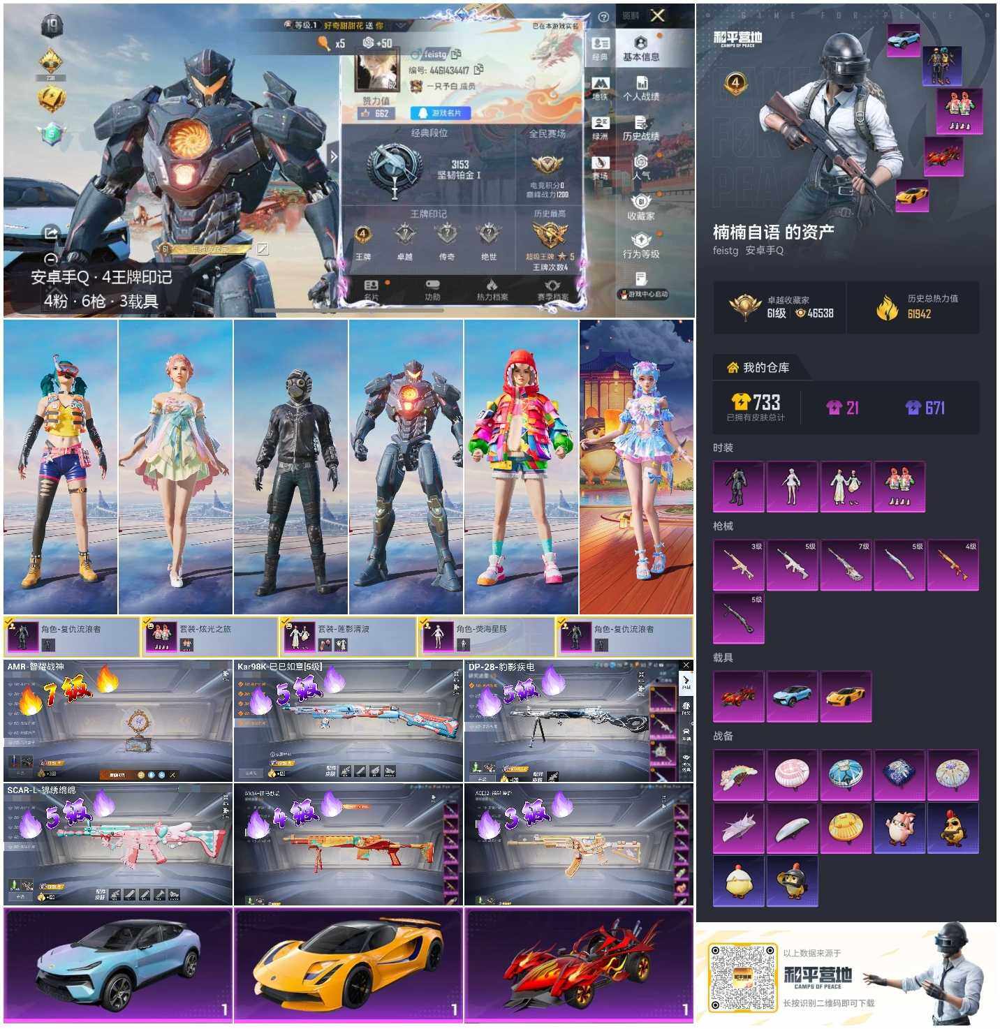 HPCMW4196736和平精英账号详情图5