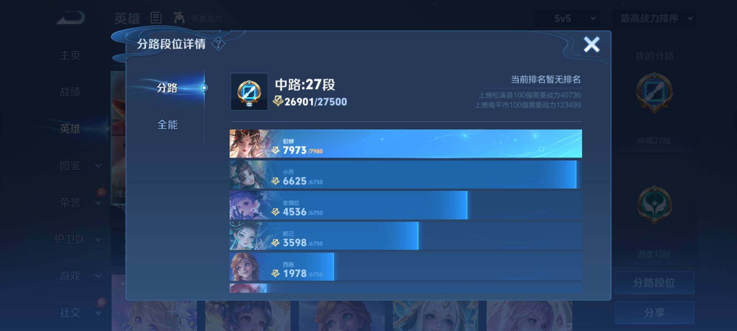 WZCMY4316100王者荣耀账号详情图4 WZCMY4316100王者荣耀账号详情图4