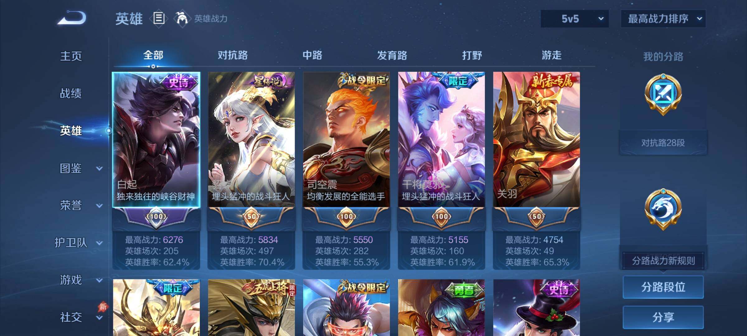 WZDN4314128王者荣耀账号详情图4