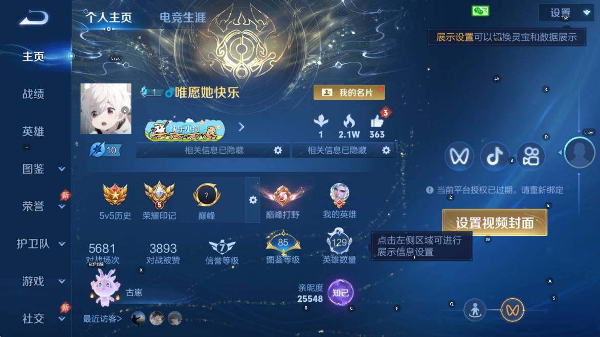 WZLX4314654王者荣耀账号详情图12