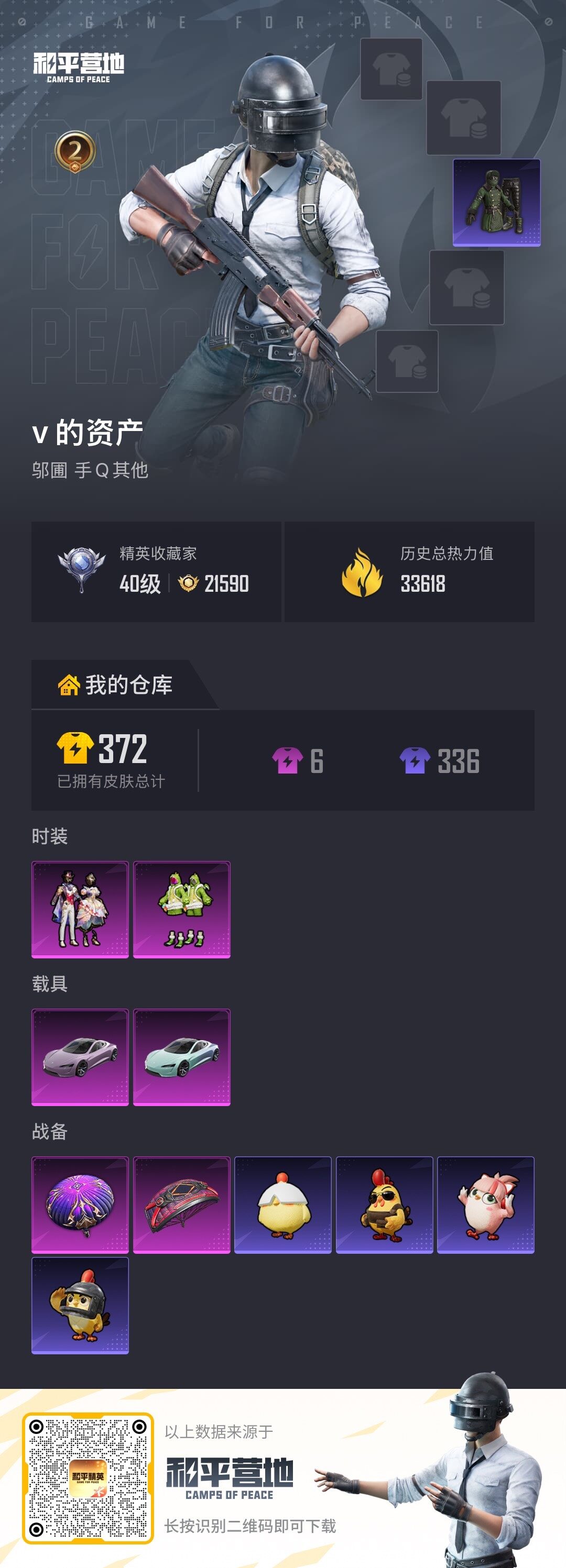 HPLX4180376和平精英账号详情图4