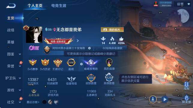 WZLX4315190王者荣耀账号详情图8