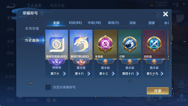 WZLX4315190王者荣耀账号详情图10