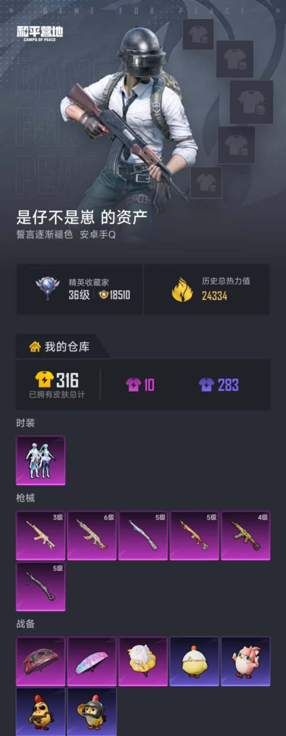 HPCMW4193440和平精英账号详情图4