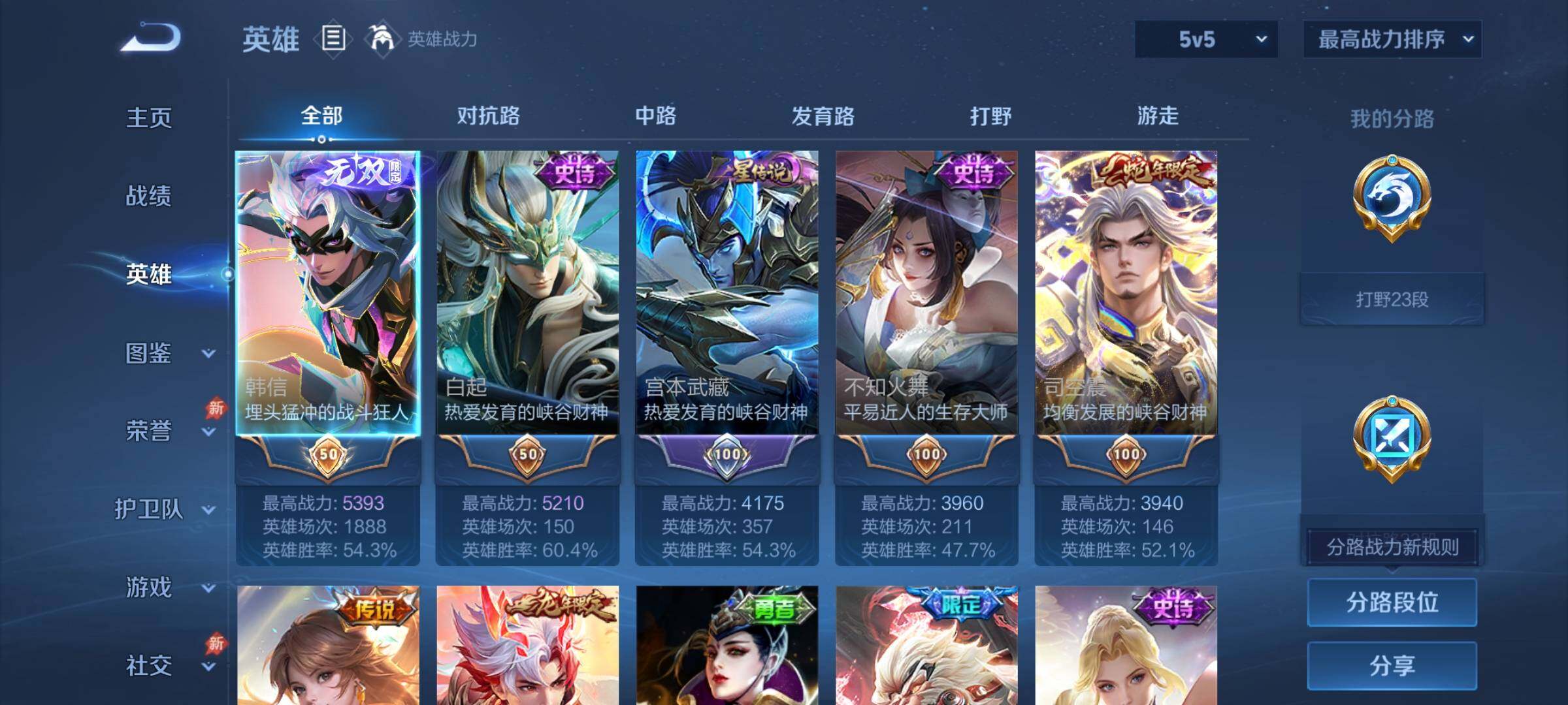 WZCMY4319037王者荣耀账号详情图3