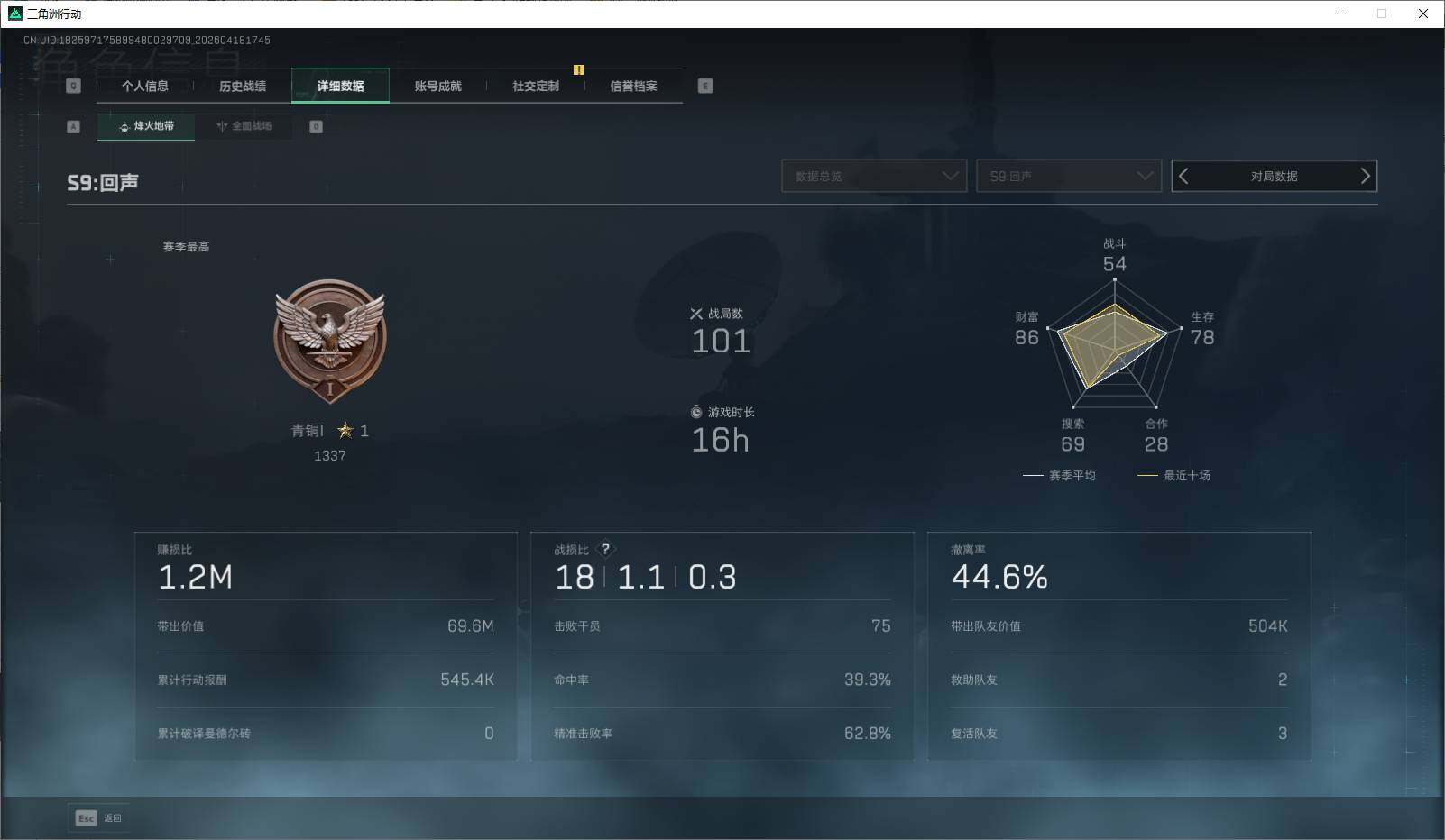 SJZEY4101617三角洲行动账号详情图7