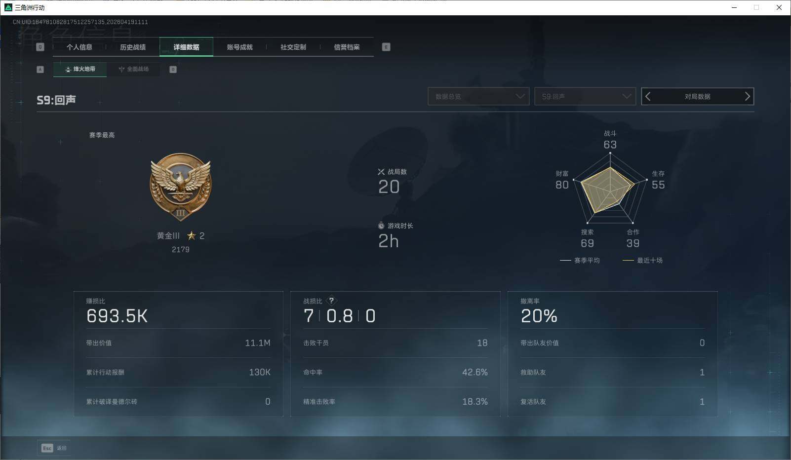 SJZEY4102094三角洲行动账号详情图5