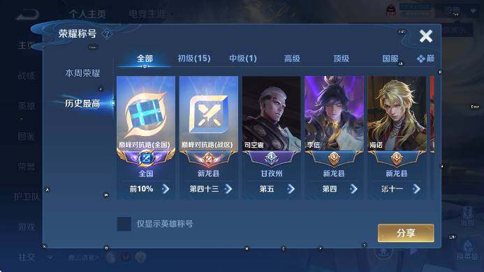 WZLX4318919王者荣耀账号详情图8