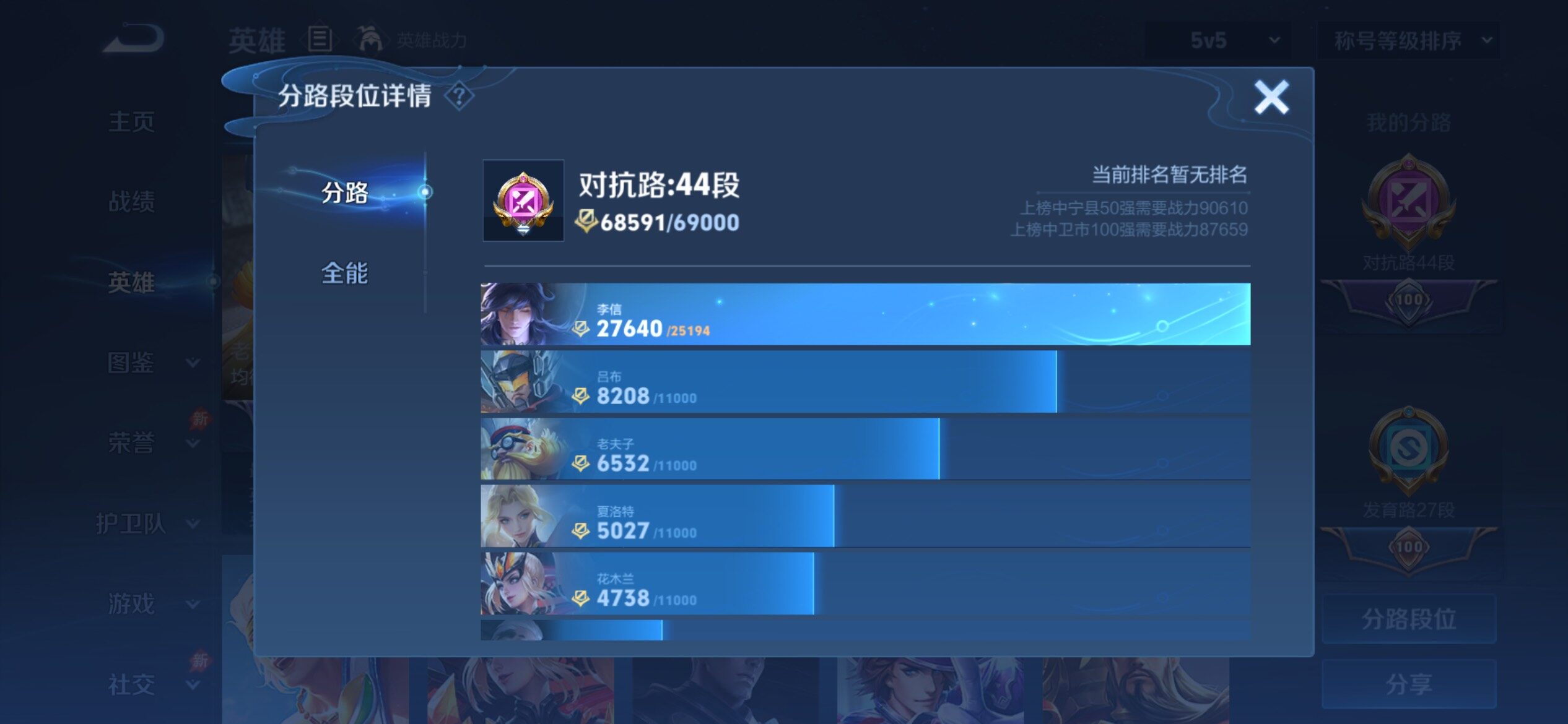 WZCMY4320794王者荣耀账号详情图5