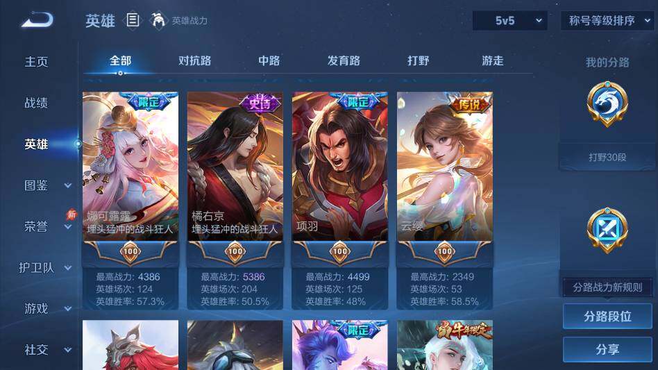 WZQM4320713王者荣耀账号详情图9