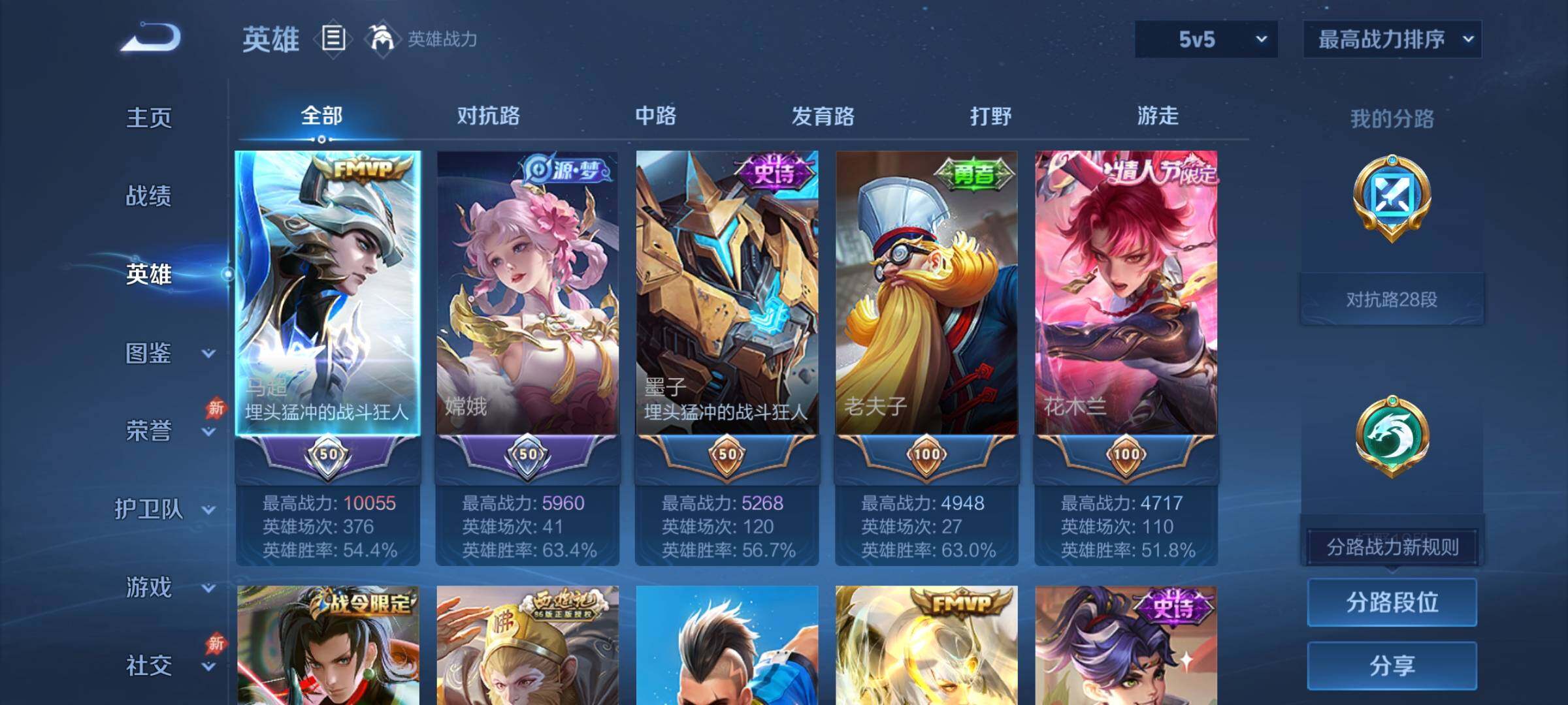 WZCMY4322349王者荣耀账号详情图3