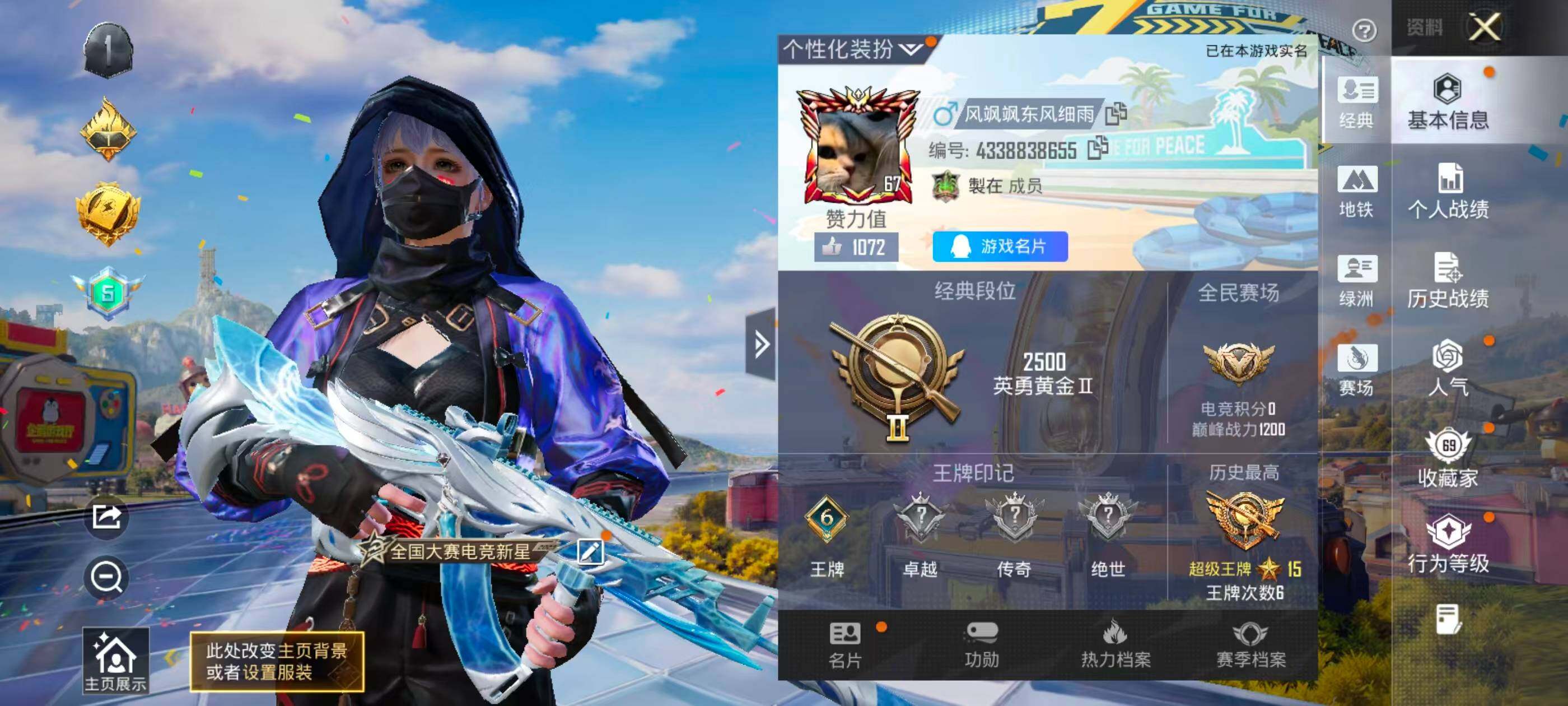 HPQM4193881和平精英账号详情图7