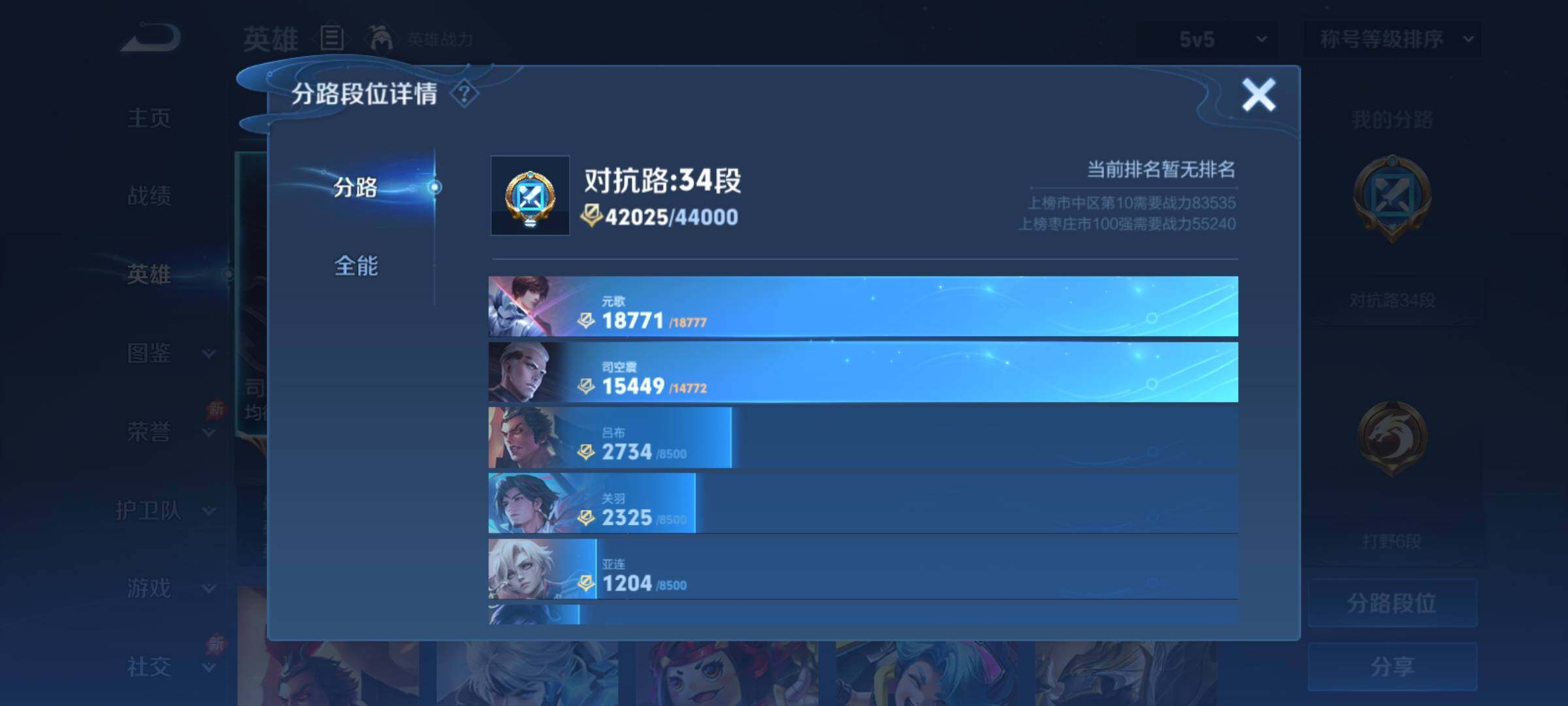 WZCMY4322341王者荣耀账号详情图4