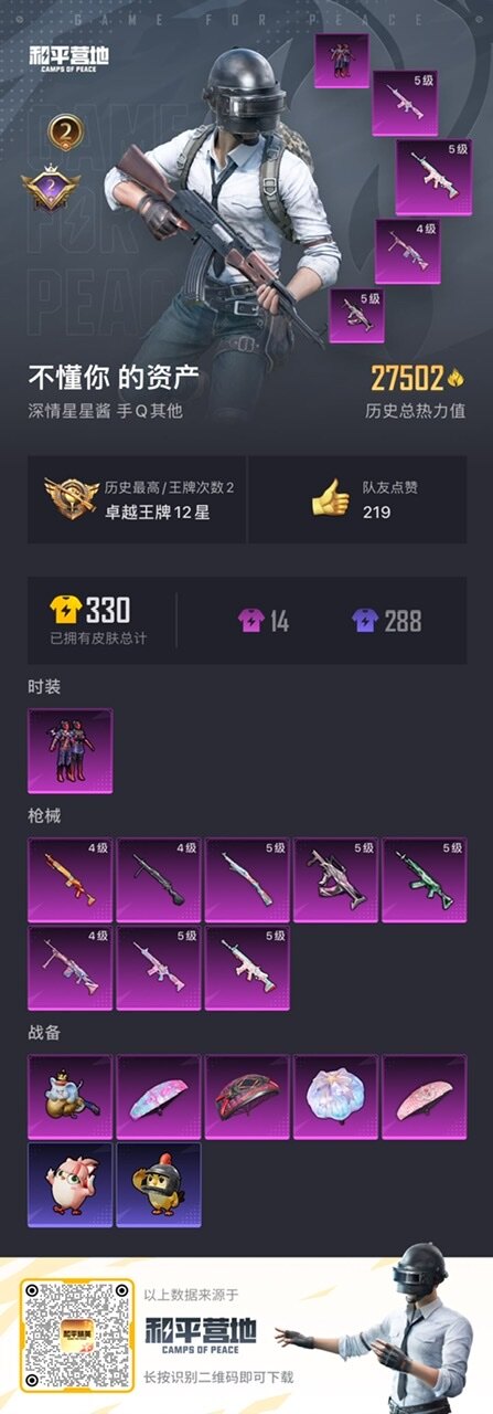 HPLX4184598和平精英账号详情图4