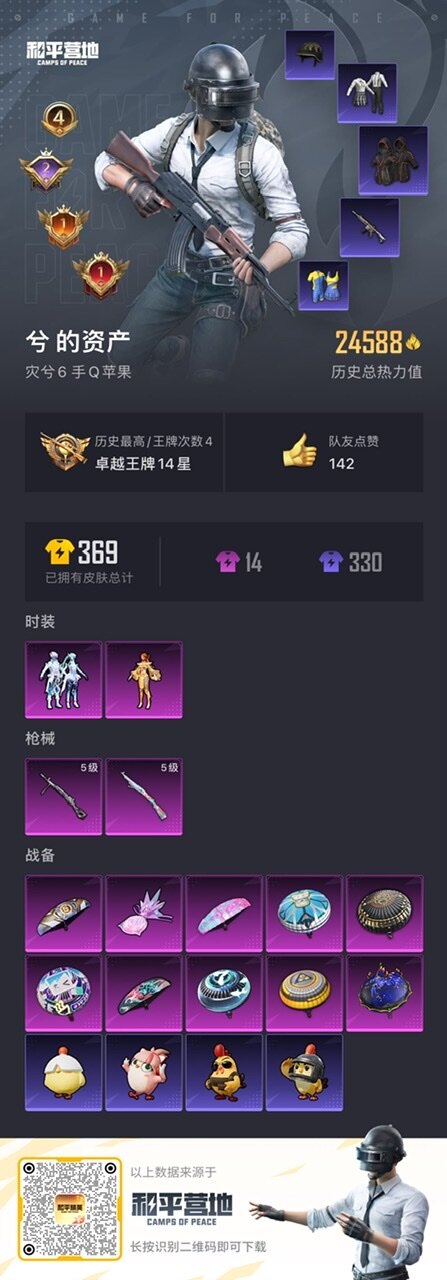 HPLX4184595和平精英账号详情图4