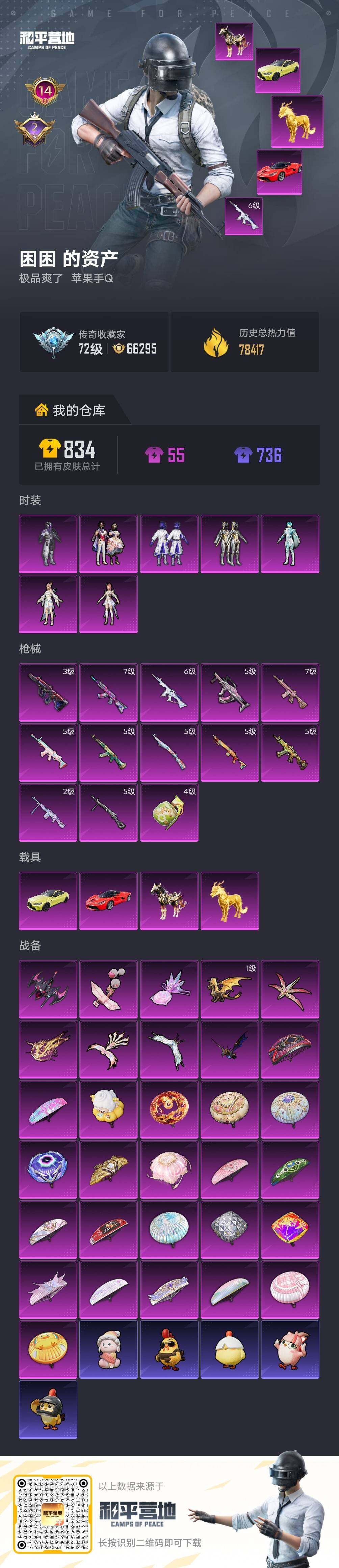 HPLX4194222和平精英账号详情图6