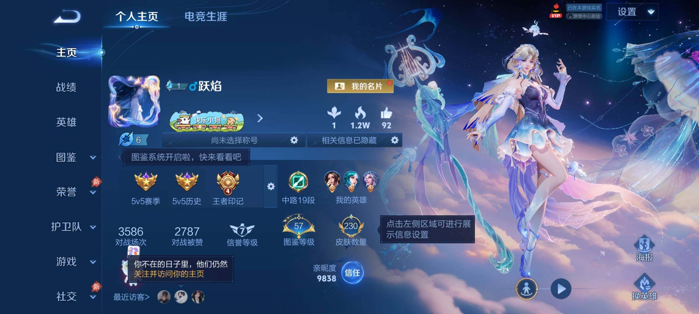 WZLX4324671王者荣耀账号详情图2