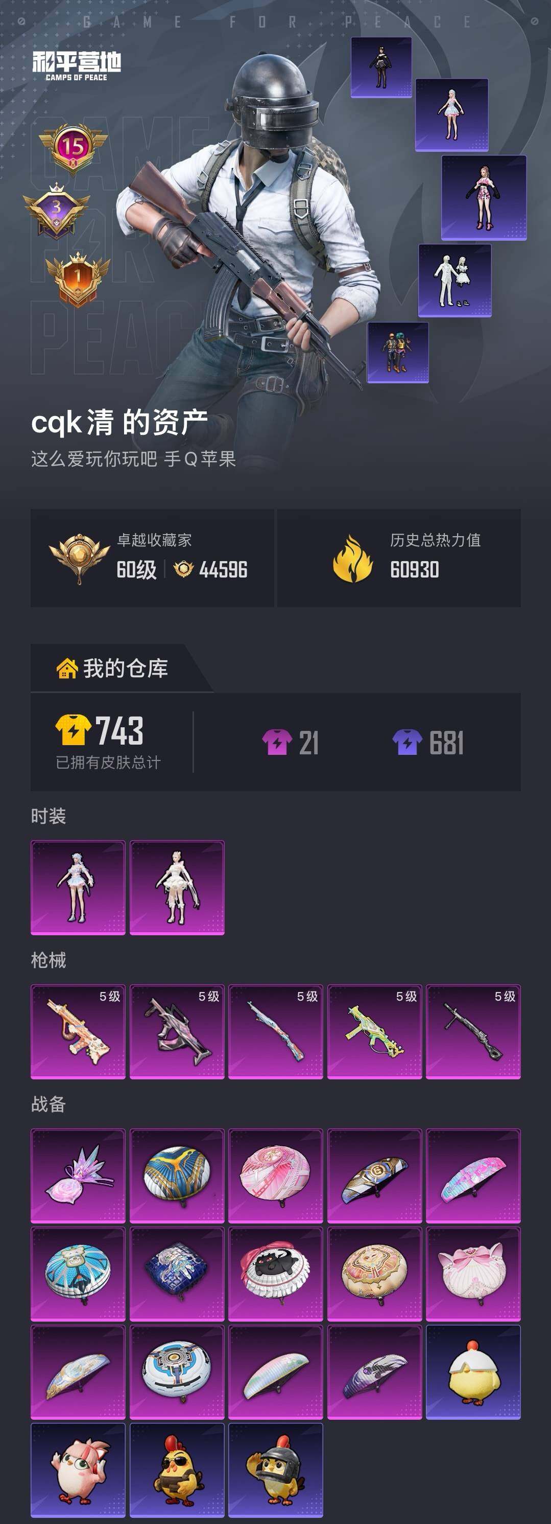 HPLX4184504和平精英账号详情图5